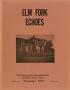 Journal/Magazine/Newsletter: Elm Fork Echoes, Volume 5, Number 2, November 1977