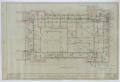 Technical Drawing: First Baptist Church, Breckenridge, Texas: Ground Floor Plan