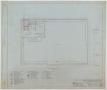 Technical Drawing: High School Building, Merkel, Texas: Basement Plan