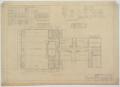 Technical Drawing: School Building Addition, Mentone, Texas: Floor Plan and Schedules