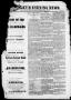 Newspaper: The Austin Evening News (Austin, Tex.), Vol. 1, No. 35, Ed. 1, Saturd…