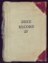 Book: Travis County Deed Records: Deed Record 27