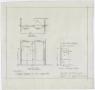 Technical Drawing: Abilene Womans Club Building, Abilene, Texas: Detail of Men's Toilet …