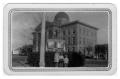 Photograph: Bee County Courthouse and World War I Cannon