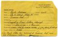 Legal Document: [Clyde Champion Barrow Wanted Report, 05/08/1933 - Dallas, Texas Poli…