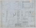 Technical Drawing: High School, Knox City, Texas: Various Building Details