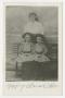 Postcard: [Photograph of Gypsy Ted and Two Younger Girls]