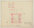 Technical Drawing: School Building, Big Lake, Texas: Gymnasium Floor Plan