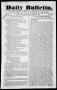 Newspaper: Daily Bulletin. (Austin, Tex.), Vol. 1, No. 13, Ed. 1, Monday, Decemb…