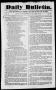 Newspaper: Daily Bulletin. (Austin, Tex.), Vol. 1, No. 15, Ed. 1, Wednesday, Dec…