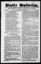 Newspaper: Daily Bulletin. (Austin, Tex.), Vol. 1, No. 23, Ed. 1, Saturday, Dece…