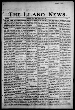 Primary view of The Llano News. (Llano, Tex.), Vol. 42, No. 24, Ed. 1 Thursday, March 6, 1930