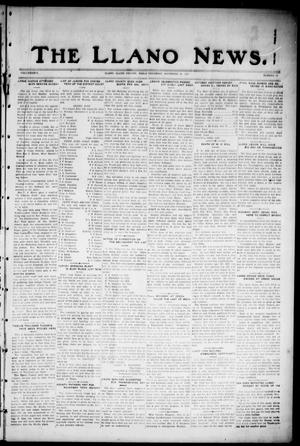 Primary view of The Llano News. (Llano, Tex.), Vol. 36, No. 13, Ed. 1 Thursday, November 15, 1923