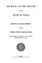 Legislative Document: Journal of the Senate of Texas, Second Called Session of the Forty-Fi…