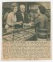 Clipping: [Newspaper Clipping: Shaw's Queen of Diamonds]