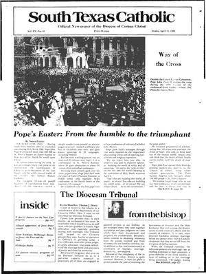 Primary view of South Texas Catholic (Corpus Christi, Tex.), Vol. 15, No. 45, Ed. 1 Friday, April 11, 1980