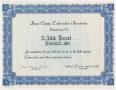 Text: [Certificate from the Bexar County Tuberculosis Association]