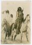 Artwork: [Drawing of People on Horseback]