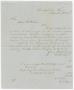 Letter: [Letter from C. S. Collins to David C. Dickson - November 19, 1853]