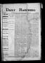 Newspaper: Daily Ranchero. (Brownsville, Tex.), Vol. 2, No. 30, Ed. 1 Sunday, Se…