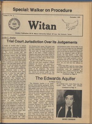Witan (San Antonio, Tex.), Vol. 6, No. 4, Ed. 1 Friday, December 1, 1978