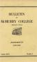 Book: Bulletin of McMurry College, 1949-1950