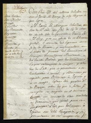 Primary view of [Regulations from Manuel de Iturbe to Justicias]
