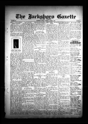 The Jacksboro Gazette (Jacksboro, Tex.), Vol. 56, No. 9, Ed. 1 Thursday, August 1, 1935