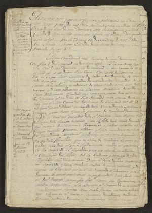 Primary view of [Documents Concerning Affairs in New Spain]