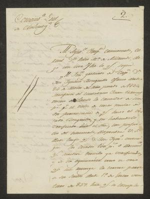 Primary view of [Letter from Simón Leon to the Laredo Alcalde, December 16, 1826]