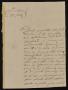 Letter: [Letter from Rafael Hinojosa to the Laredo Alcalde, June 1, 1843]