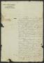 Letter: [Letter from Juan Carraño to the Laredo Alcalde, January 15, 1833]
