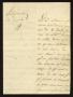 Letter: [Letter from Maximo Fernandez to the Laredo Alcalde, September 6, 183…