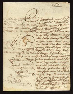 Primary view of [Letter from José María Chapa to the San Fernando Ayuntamiento, July 23, 1827]