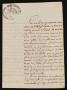 Letter: [Letter from Francisco Longoria to the Laredo Alcalde, August 21, 183…