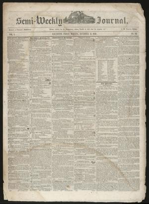 The Semi-Weekly Journal. (Galveston, Tex.), Vol. 1, No. 82, Ed. 1 Friday, November 15, 1850