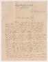 Letter: [Letter from Edouard Potjes to Mr. and Mrs. Turney, November 16, 1922]