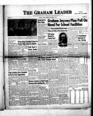 Primary view of The Graham Leader (Graham, Tex.), Vol. 79, No. 13, Ed. 1 Thursday, November 4, 1954