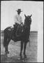 Postcard: [Postcard image of a man on horseback]