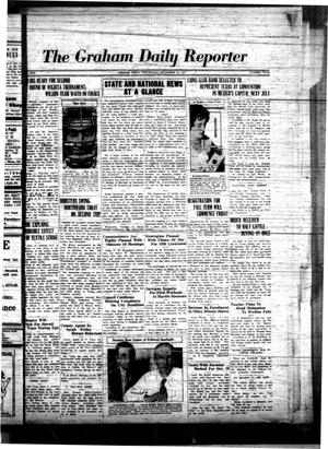 Primary view of object titled 'The Graham Daily Reporter (Graham, Tex.), Vol. 1, No. 9, Ed. 1 Wednesday, September 12, 1934'.