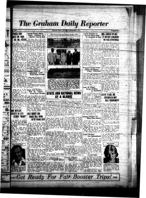 Primary view of object titled 'The Graham Daily Reporter (Graham, Tex.), Vol. 1, No. 6, Ed. 1 Saturday, September 8, 1934'.