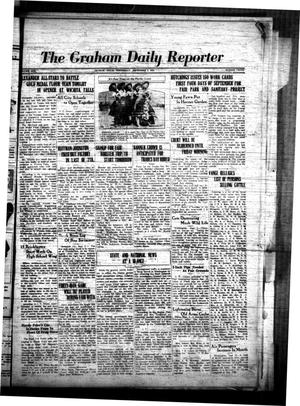 Primary view of object titled 'The Graham Daily Reporter (Graham, Tex.), Vol. 1, No. 3, Ed. 1 Wednesday, September 5, 1934'.