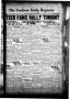 Thumbnail image of item number 1 in: 'The Graham Daily Reporter (Graham, Tex.), Vol. 1, No. 22, Ed. 1 Thursday, September 27, 1934'.