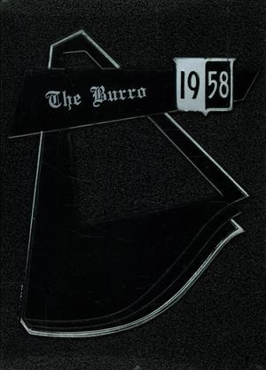 The Burro, Yearbook of Mineral Wells High School, 1958