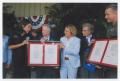 Photograph: [Two WASP Standing With Congresswoman Ileana Ros-Lehtinen]