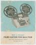 Pamphlet: [Bell & Howell Filmo Editor Instruction Manual]