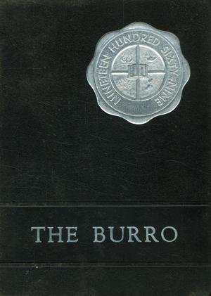 The Burro, Yearbook of Mineral Wells High School, 1969