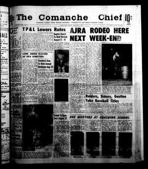 Primary view of The Comanche Chief (Comanche, Tex.), Vol. 91, No. 7, Ed. 1 Friday, August 9, 1963