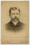 Photograph: [Portrait of a Man With a Mustache Looking to His Left]