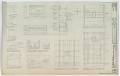Technical Drawing: Elementary School Building, Abilene, Texas: Miscellaneous Details